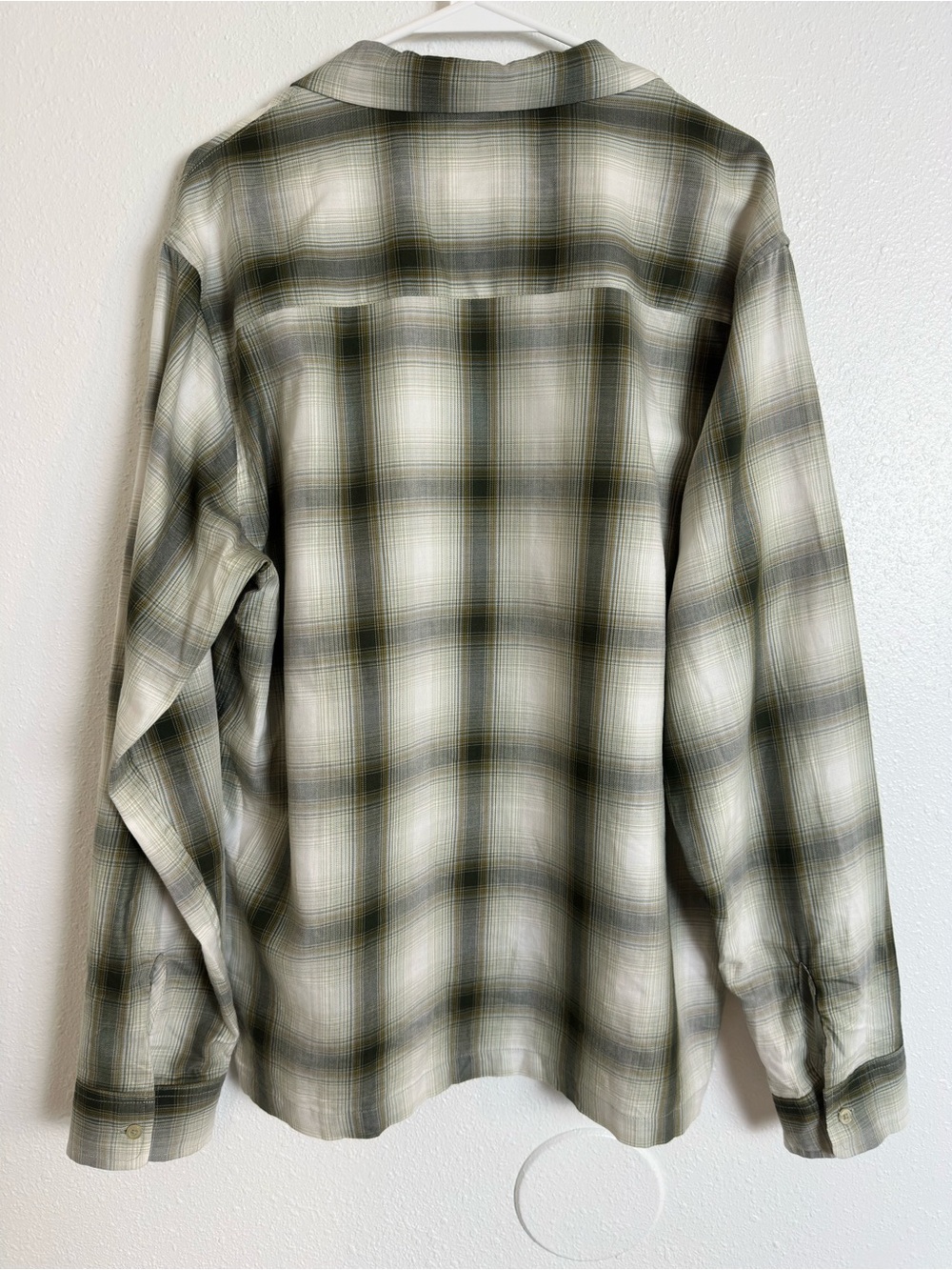 Saturdays New York men’s Marco plaid button up long sleeve - Picture 8 of 8
